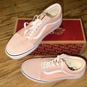 Old Skool Vans Women's Rose Smoke Suede / Canvas Sz 10 Classic sneaker shoe $56